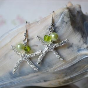 HELLO SUMMER DANGLE STARFISH EARRINGS